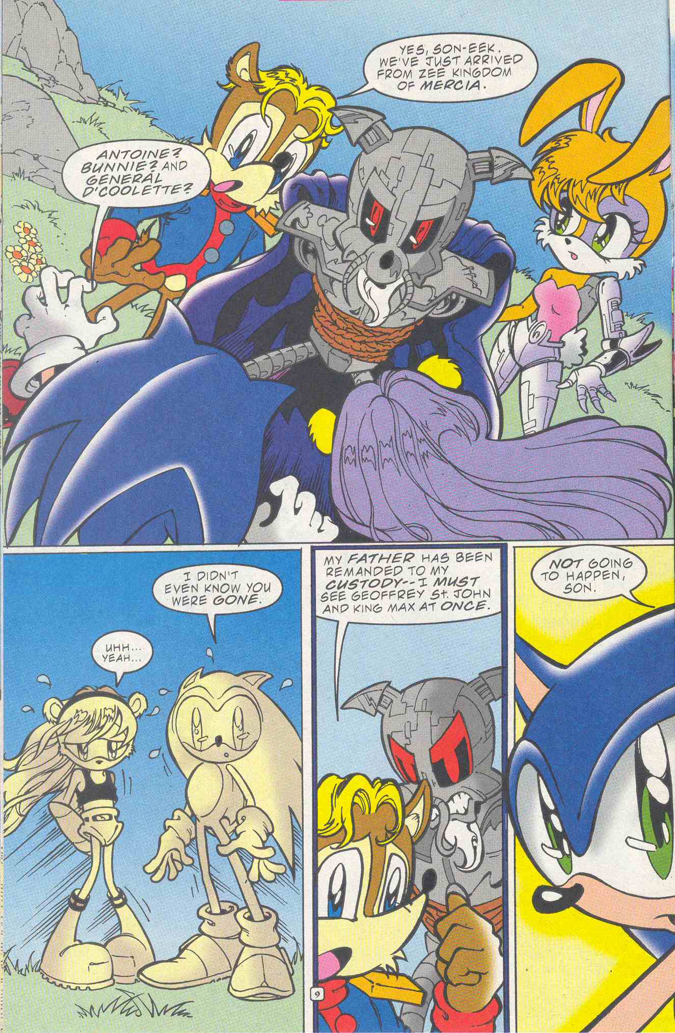 Sonic - Archie Adventure Series April 2001 Page 09